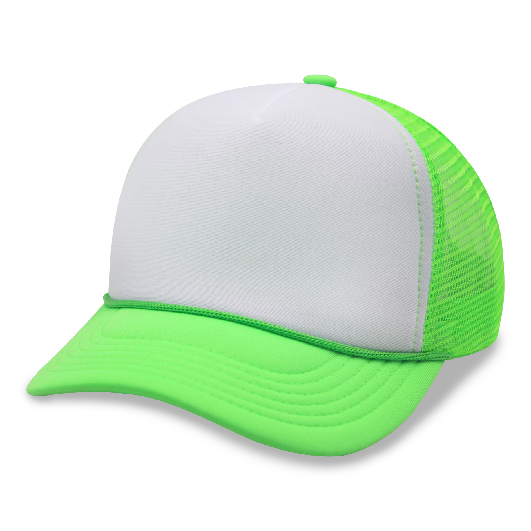 F529 White Neon Green