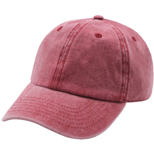 1648  DC CAPS 6 Panel Pigment Dyed Low Profile Dad Hat 