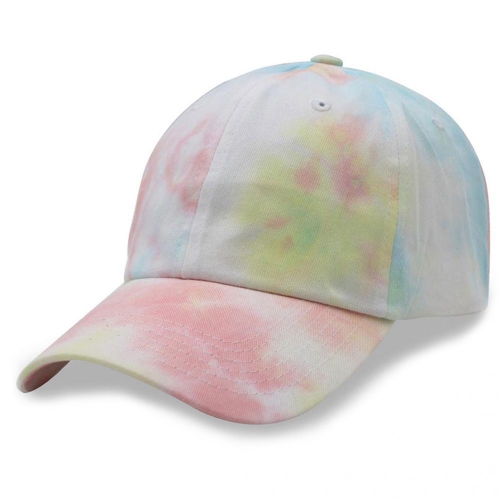 6618T  DC CAPS 6 Panel  Tie Dye Basebal Cap